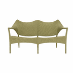 DOUBLE SEATER LOUNGE SOFA WITH CUSHIONS (AHO/001/009)