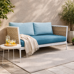 DOUBLE SEATER SOFA WITH CUSHION (AHO/027/004)