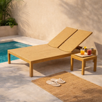 COUPLE SUN LOUNGER WITH CUSHION (AHO/005/007)