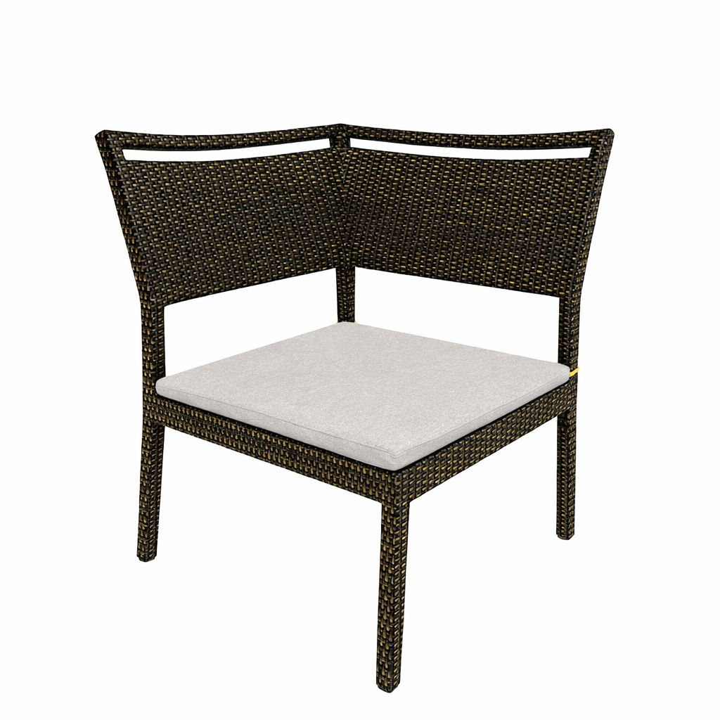CORNER MODULE WITH CUSHION (AHO/005/010)