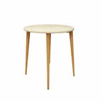 CORNER TABLE WITH GLASS TOP (AHO/017/009)
