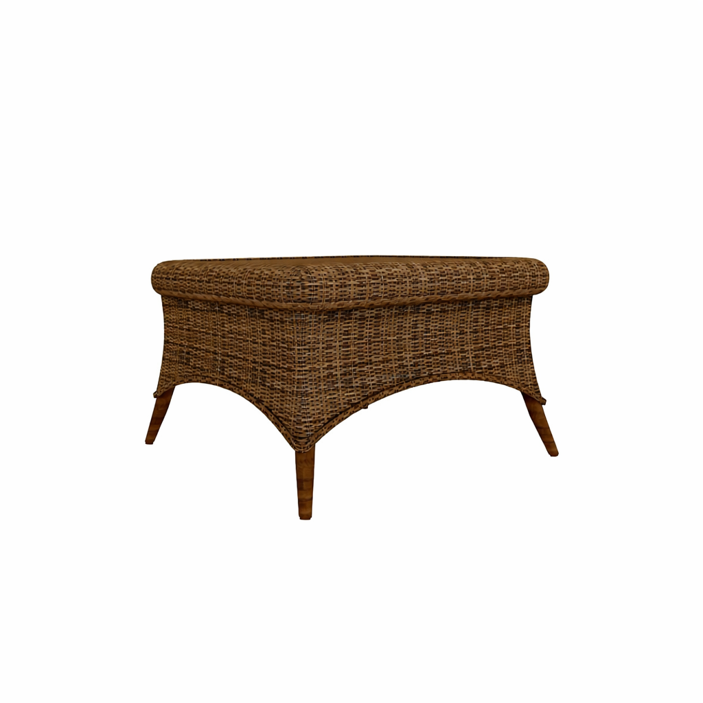 CORNER TABLE WITH GLASS TOP (AHO/026/006)