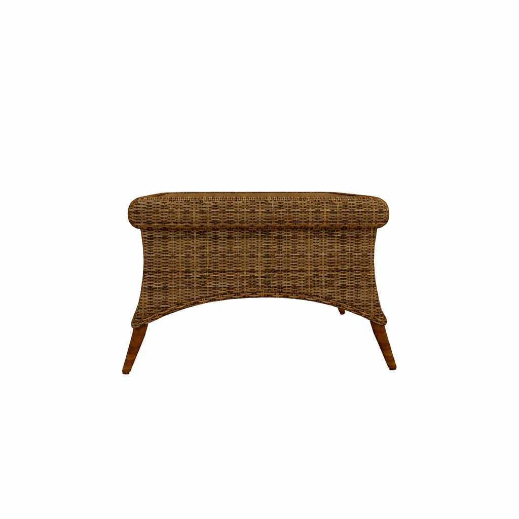 CORNER TABLE WITH GLASS TOP (AHO/026/006)