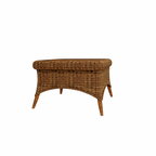 CORNER TABLE WITH GLASS TOP (AHO/026/006)