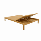 COUPLE SUN LOUNGER WITH CUSHION (AHO/005/007)