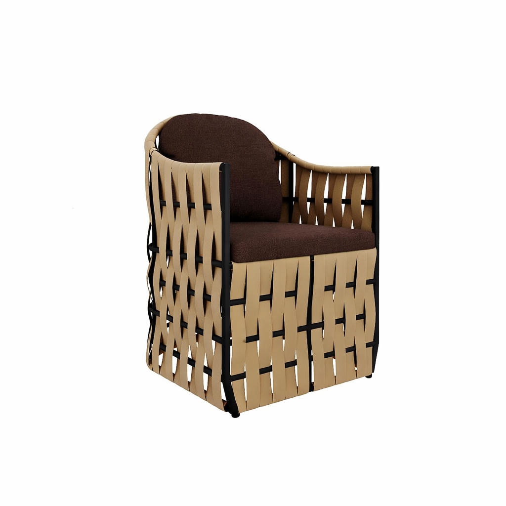 DINING ARMCHAIR WITH CUSHION (AHO/058/001)