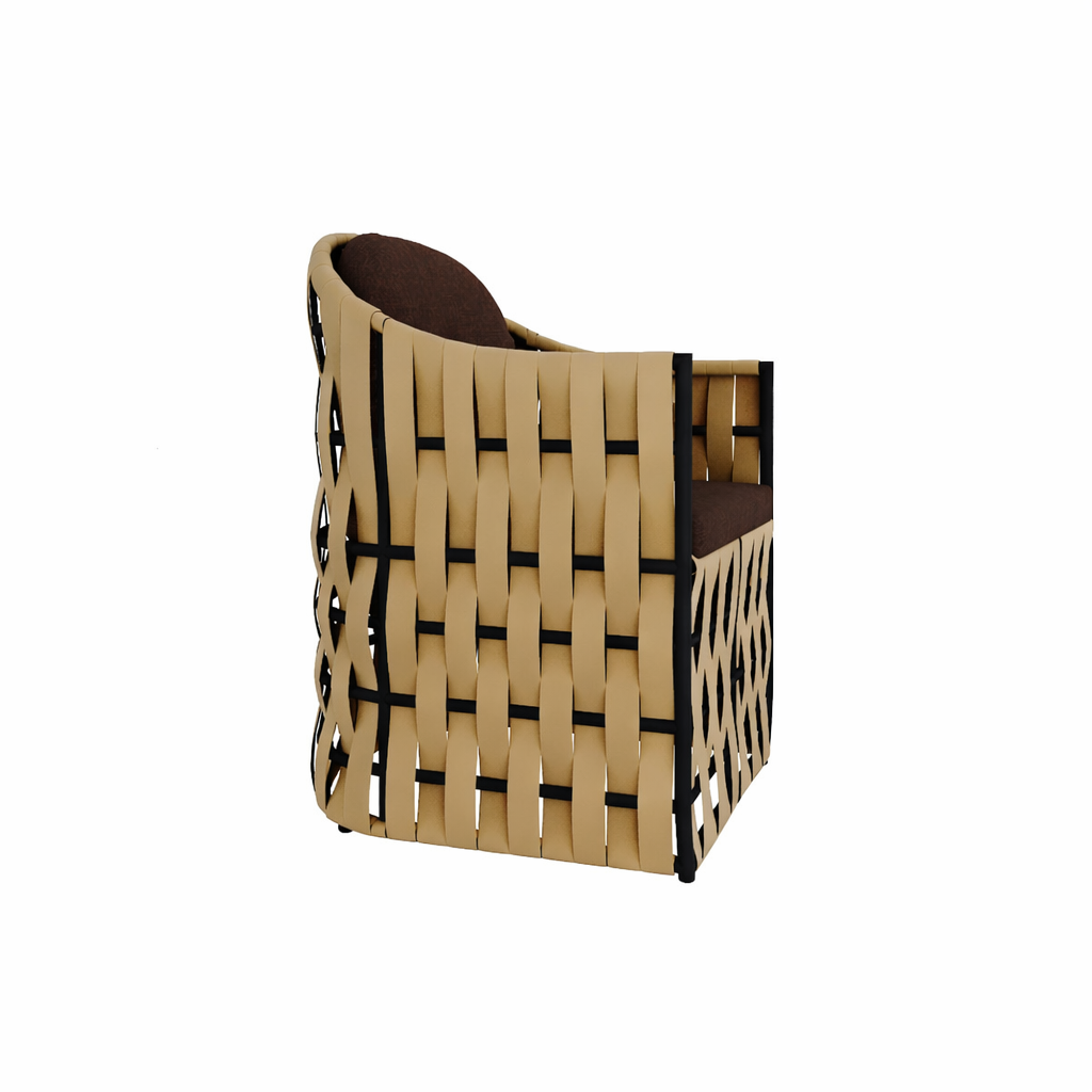 DINING ARMCHAIR WITH CUSHION (AHO/058/001)
