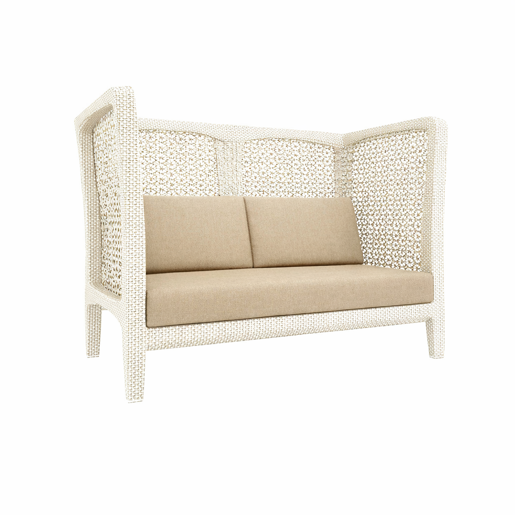 HIGH BACK SOFA WITH CUSHION (AHO/030/019)
