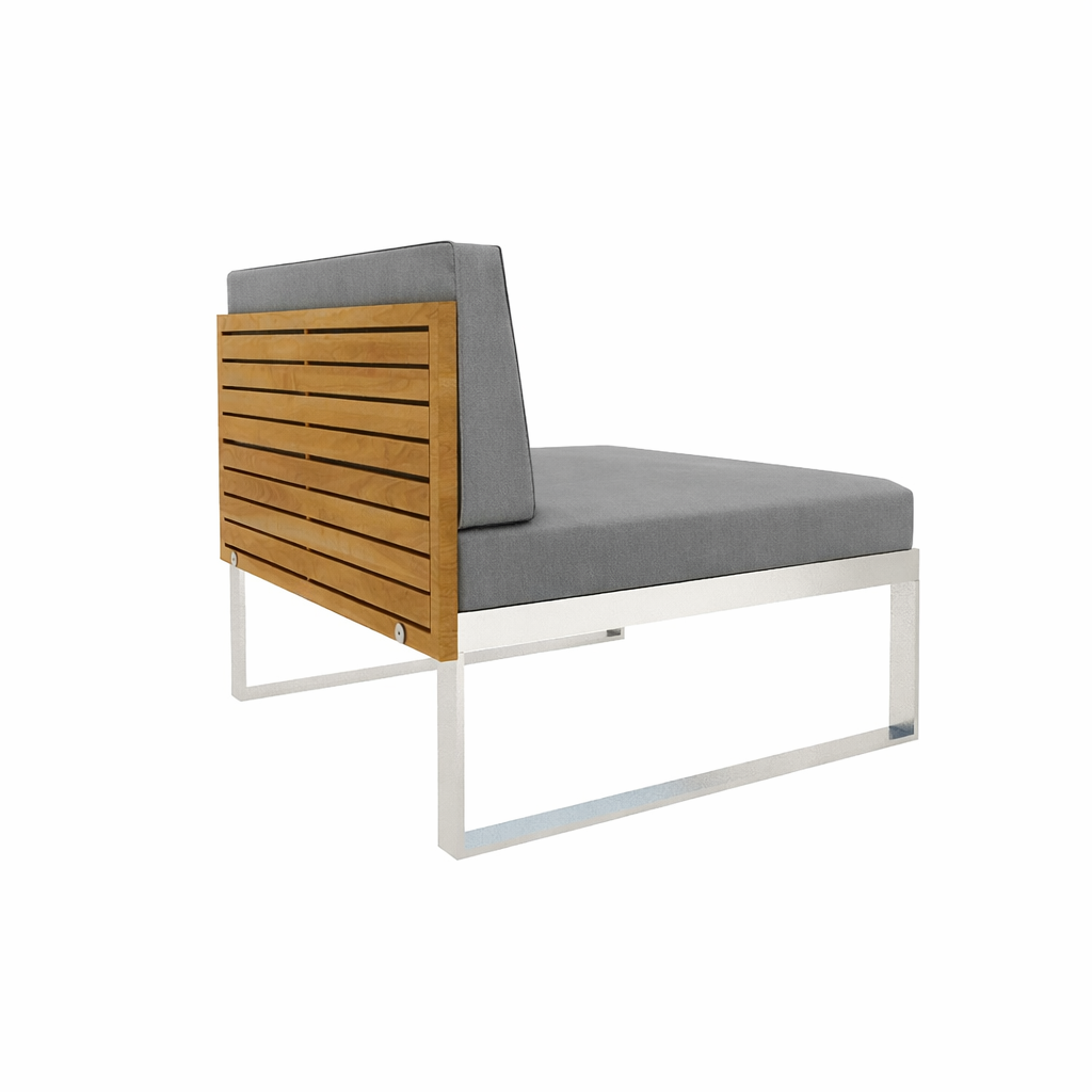 MODULAR CENTER SOFA WITH CUSHION (AHO/043/009)