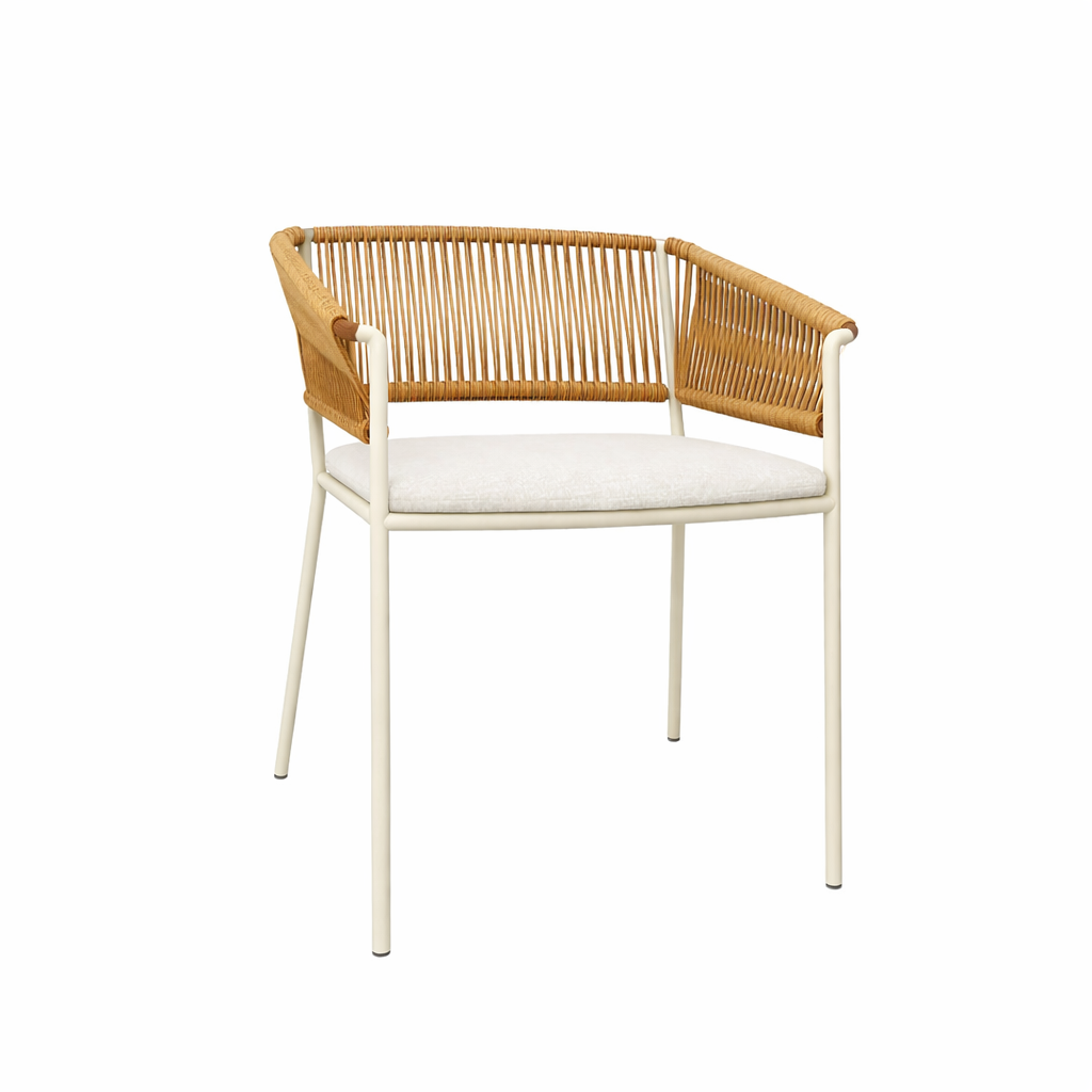 LOW BACK ARMCHAIR WITH CUSHION (AHO/014/002)