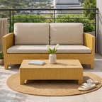 DOUBLE SEATER SOFA WITH CUSHION (AHO/002/002)