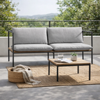DOUBLE SEATER SOFA WITH CUSHION (AHO/053/002)