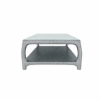 COFFEE TABLE 135 x 70 CM WITH GLASS TOP (AHO/030/015)