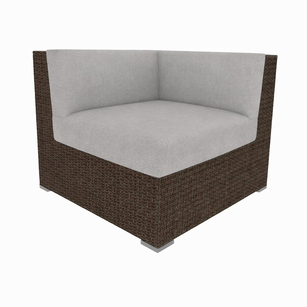 CORNER MODULE WITH CUSHION (AHO/006/003)
