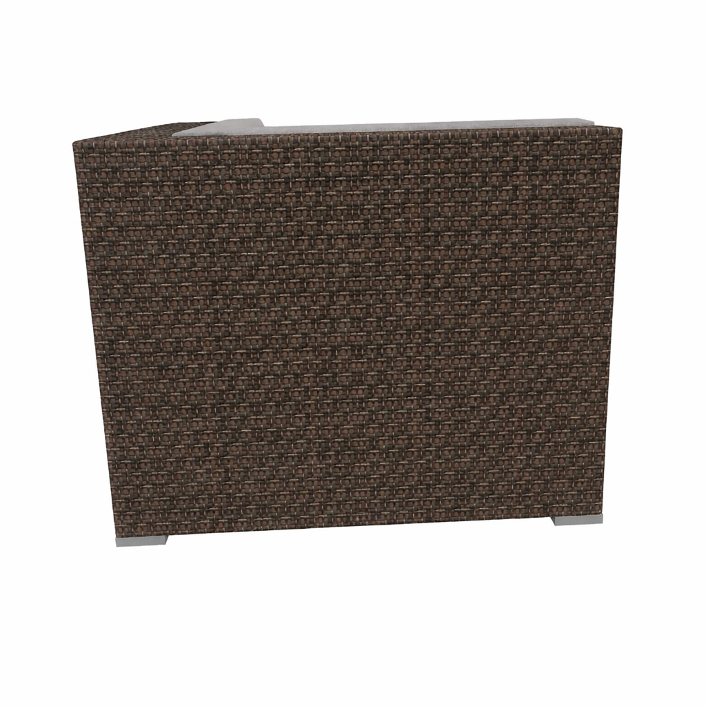 CORNER MODULE WITH CUSHION (AHO/006/003)