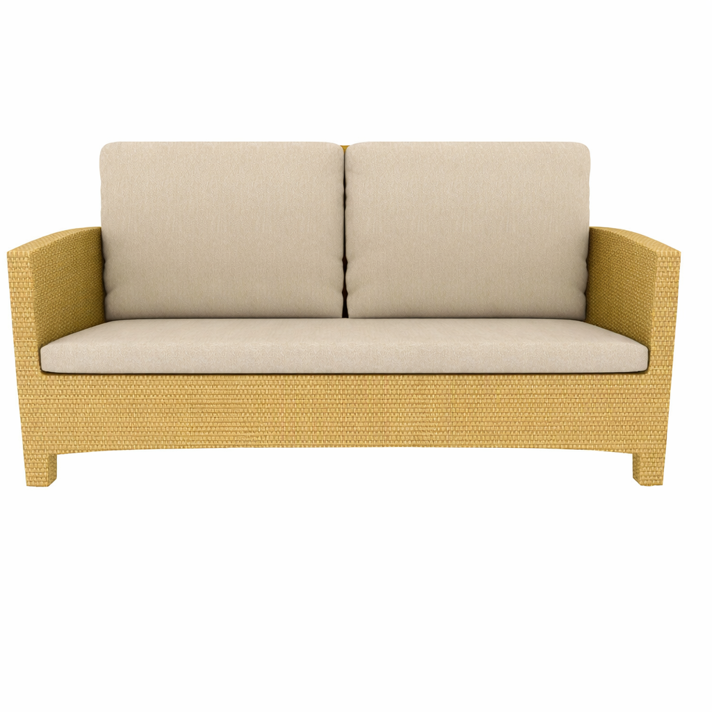 DOUBLE SEATER SOFA WITH CUSHION (AHO/002/002)