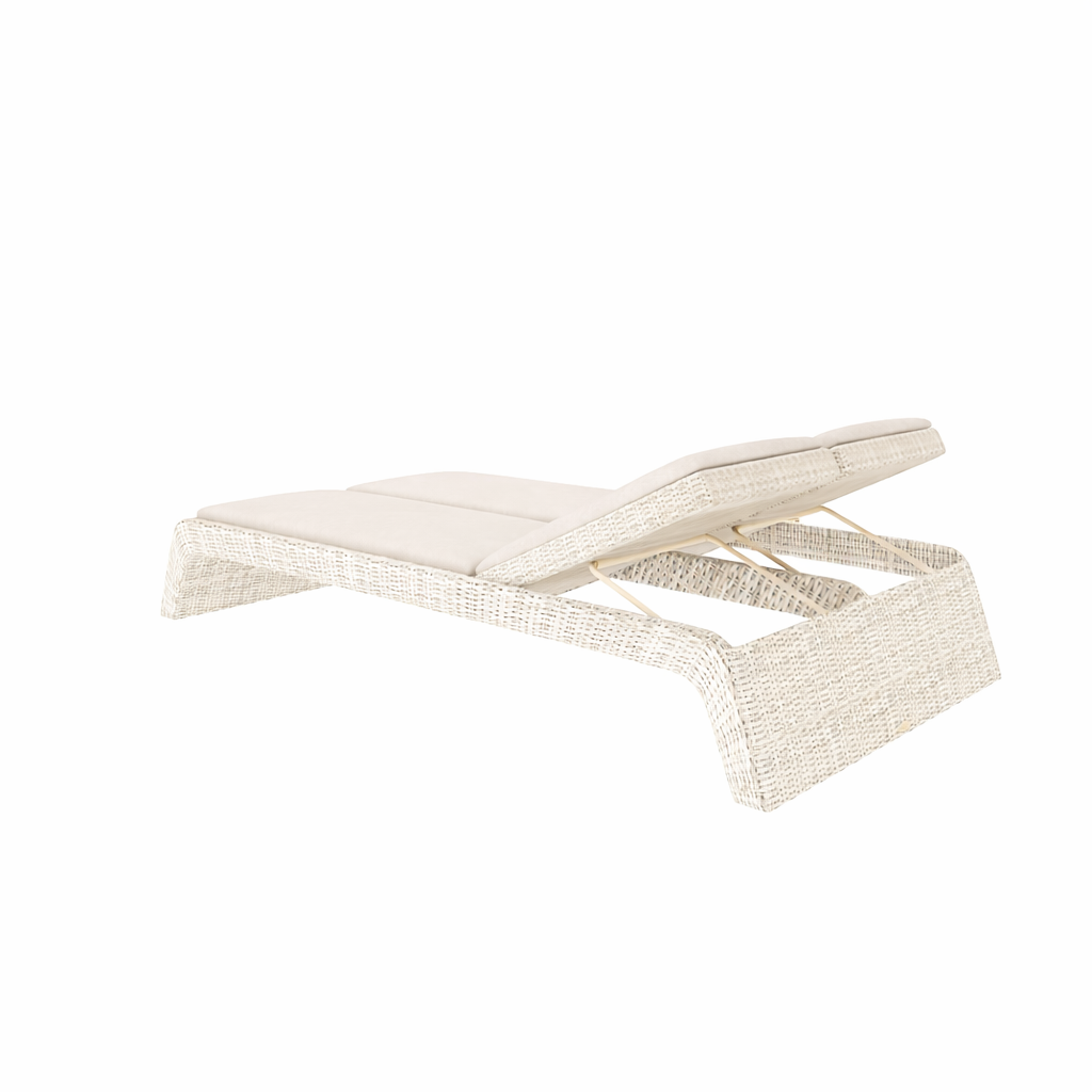 DOUBLE SUN LOUNGER WITH CUSHION (AHO/012/007)