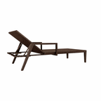 SUN LOUNGER WITH ARMS WITH CUSHION (AHO/008/009)