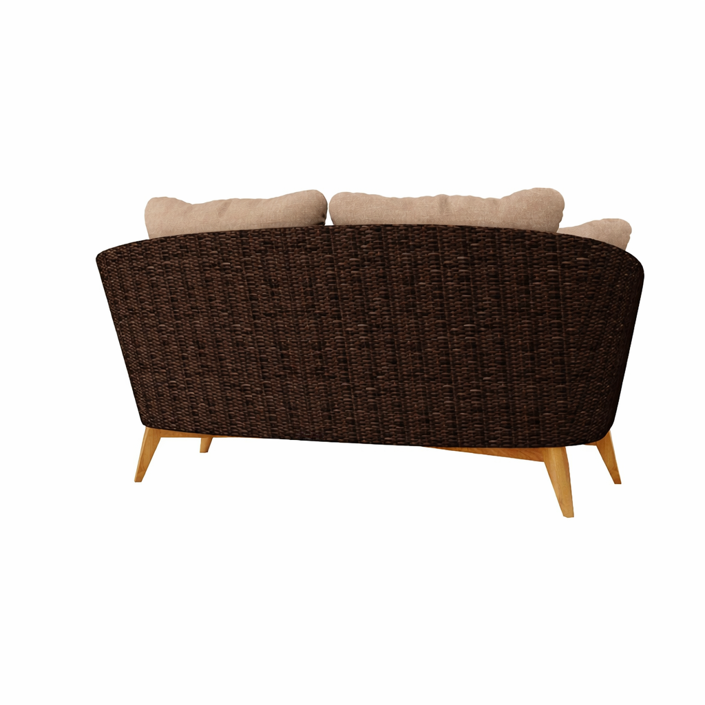 DOUBLE SEATER SOFA WITH CUSHION (AHO/017/005)