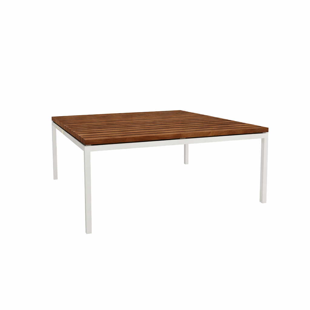 LOUNGE TABLE WITH TEAK WOOD TOP (AHO/045/020)