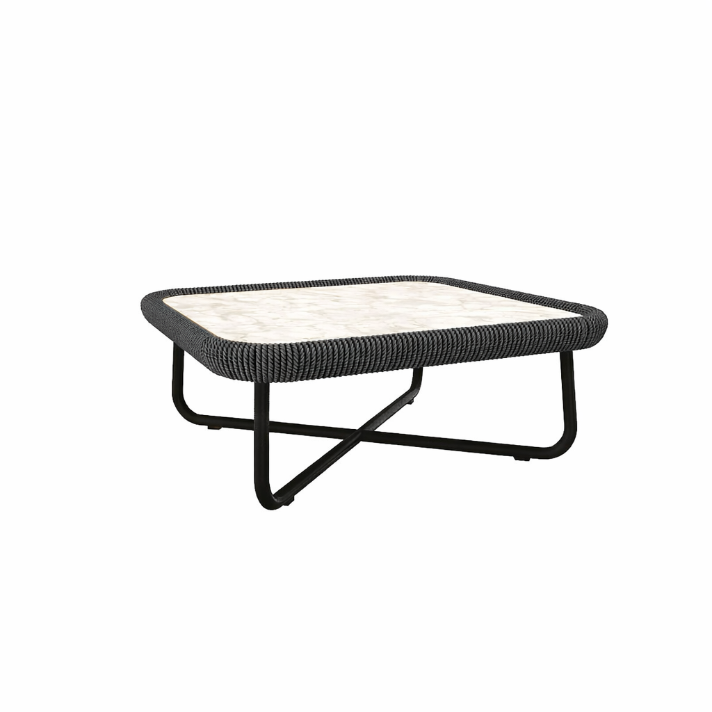 COFFEE TABLE WITH GLASS TOP (AHO/033/005)