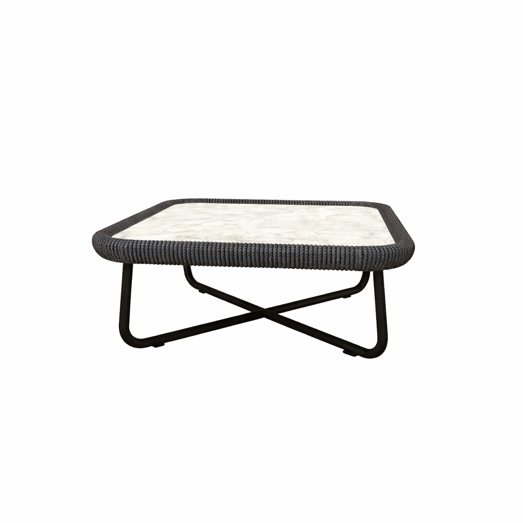 COFFEE TABLE WITH GLASS TOP (AHO/033/005)