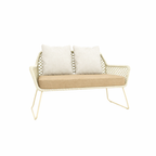 DOUBLE SEATER SOFA WITH CUSHION (AHO/047/006)