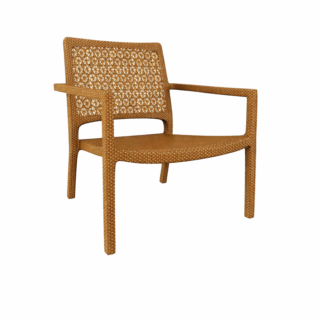 LOUNGE ARMCHAIR WITH CUSHION (AHO/030/013)
