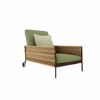 RECLINING ARMCHAIR WITH CUSHION (AHO/014/020)