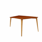RECTANGULAR DINING TABLE WITH GLASS TOP (AHO/017/010)