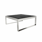 COFFEE TABLE WITH TEAK WOOD TOP (AHO/043/013)