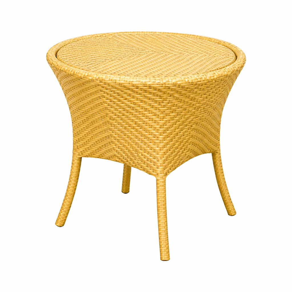 DINING TABLE WITH GLASS TOP (AHOD/115/002)