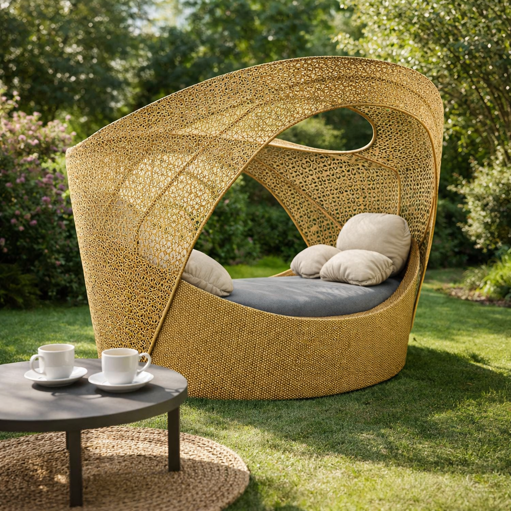 DAY BED WITH CUSHION (AHO/030/008)