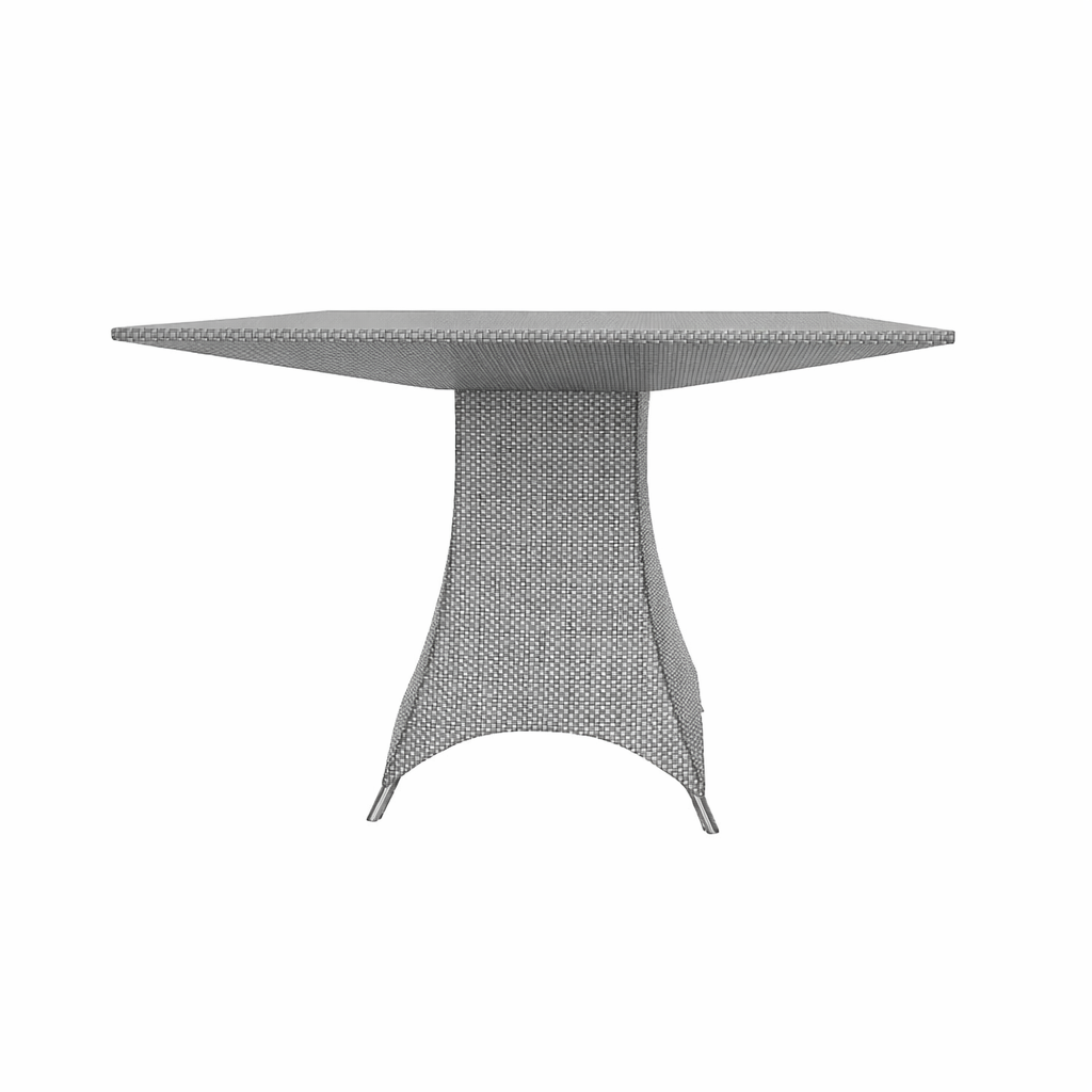 DINING TABLE WITH GLASS TOP (AHO/001/003)