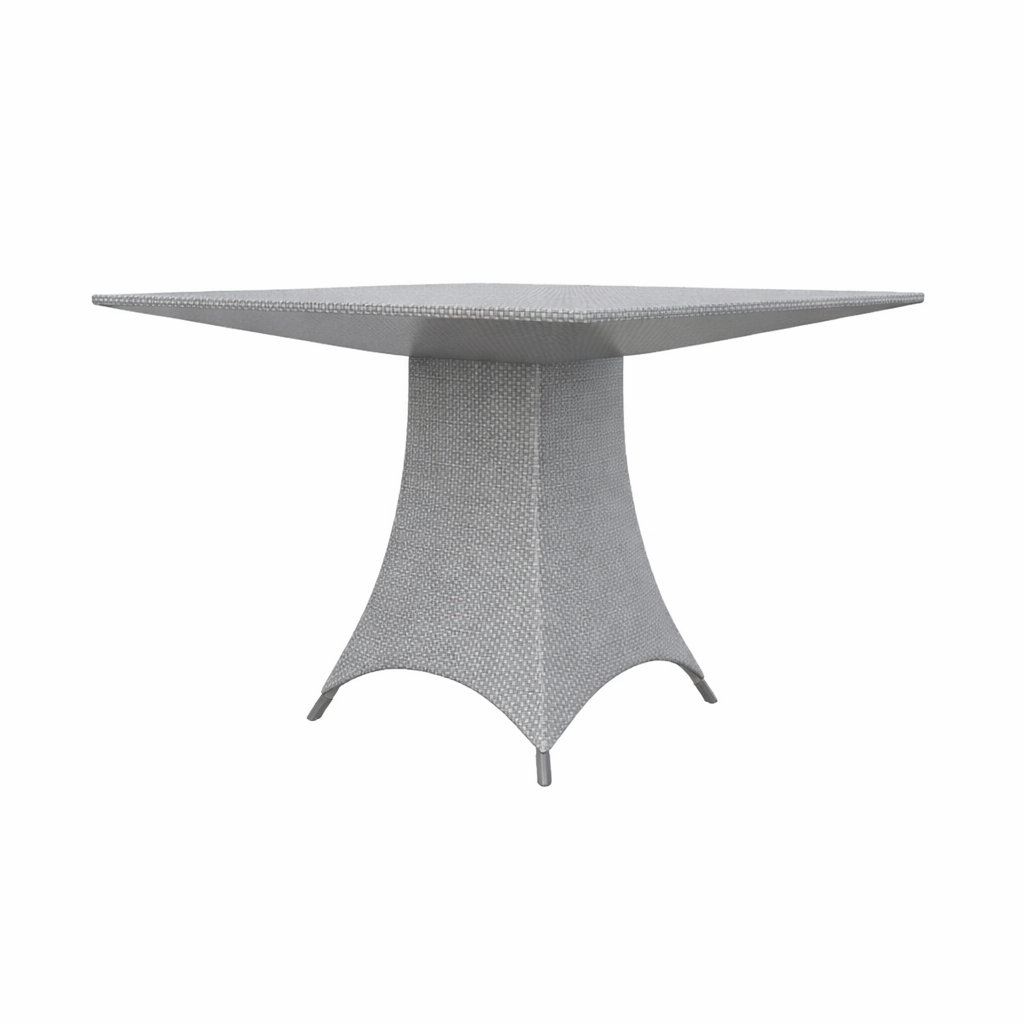 DINING TABLE WITH GLASS TOP (AHO/001/003)