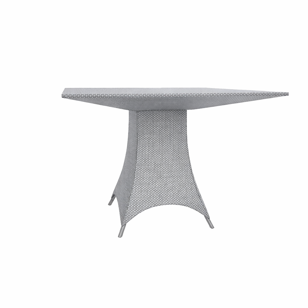DINING TABLE WITH GLASS TOP (AHO/001/003)