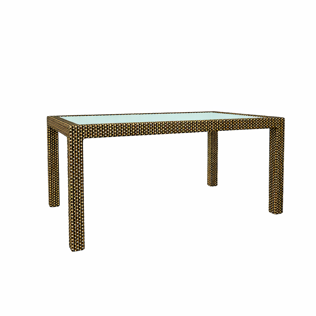 COFFEE TABLE WITH GLASS TOP (AHO/032/006)