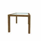 COFFEE TABLE WITH GLASS TOP (AHO/032/006)
