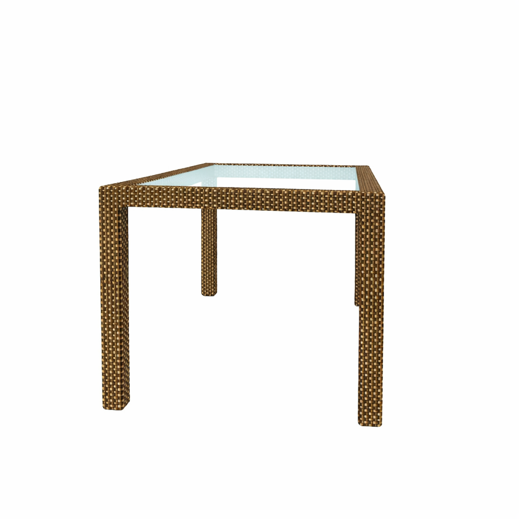 COFFEE TABLE WITH GLASS TOP (AHO/032/006)