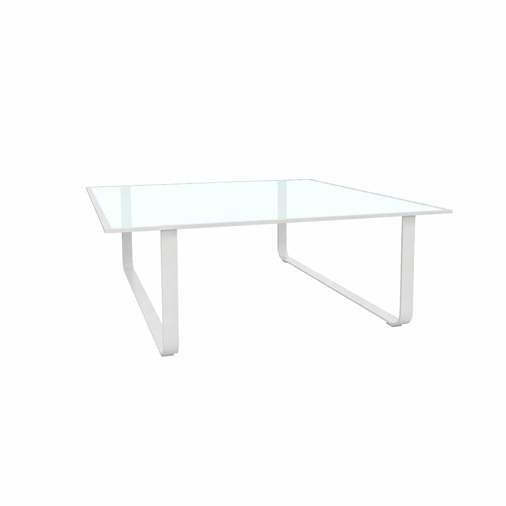 COFFEE TABLE WITH GLASS TOP (AHO/061/010)