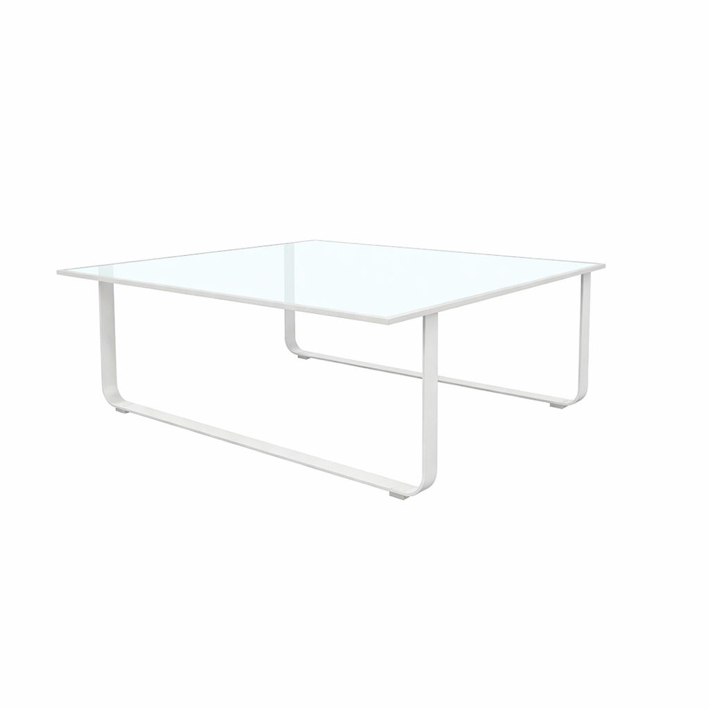 COFFEE TABLE WITH GLASS TOP (AHO/061/010)