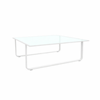 COFFEE TABLE WITH GLASS TOP (AHO/061/010)