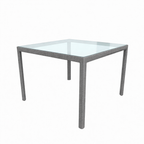DINING TABLE WITH GLASS TOP (AHO/005/003)