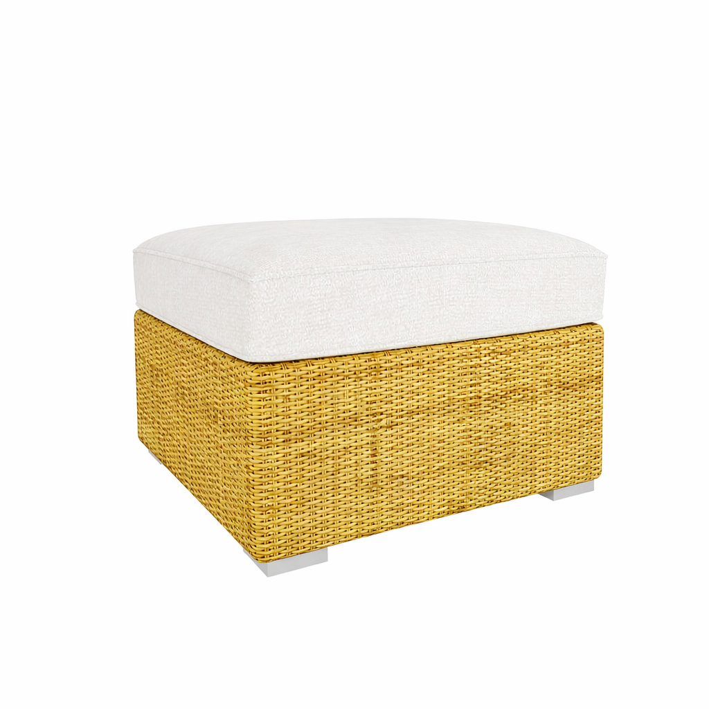 FOOT STOOL WITH CUSHION (AHO/022/012)