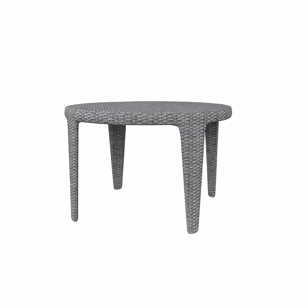 SIDE TABLE WITH GLASS TOP (AHO/018/027)