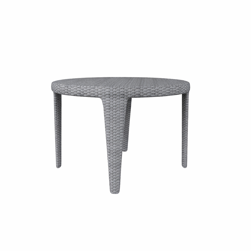 SIDE TABLE WITH GLASS TOP (AHO/018/027)