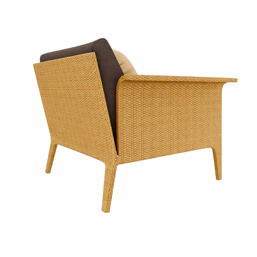SINGLE SEATER SOFA WITH CUSHION (AHO/018/008)