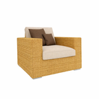 SINGLE SEATER SOFA WITH CUSHION (AHO/022/006)