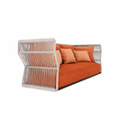 THREE SEATER SOFA WITH CUSHION (AHO/057/006)