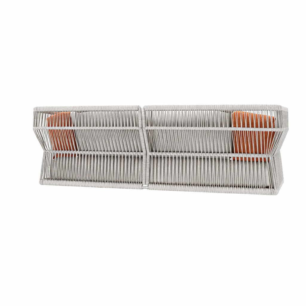 THREE SEATER SOFA WITH CUSHION (AHO/057/006)